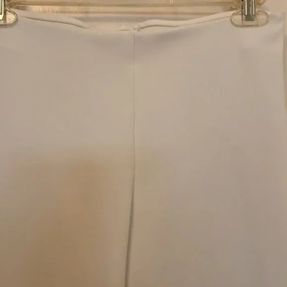 Y2K FREDERICK’S OF HOLLYWOOD WHITE SPANDEX PANT NEW SZ MEDIUM GO GO DANCER TALL - Picture 4 of 9